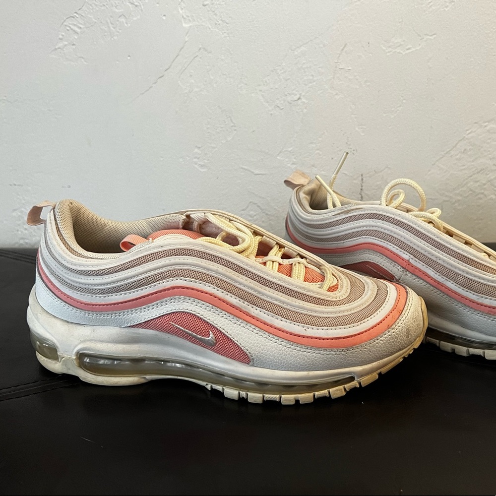 Nike Air Max 97 Bleached Coral Women US 8.5